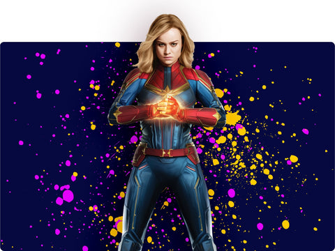 Buy Womens Captain Marvel Pyjamas Adults Character