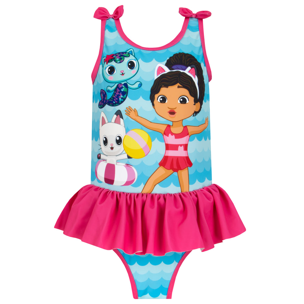 Gabby's Dollhouse Swimming Costume | Girls Swimwear | Character.com