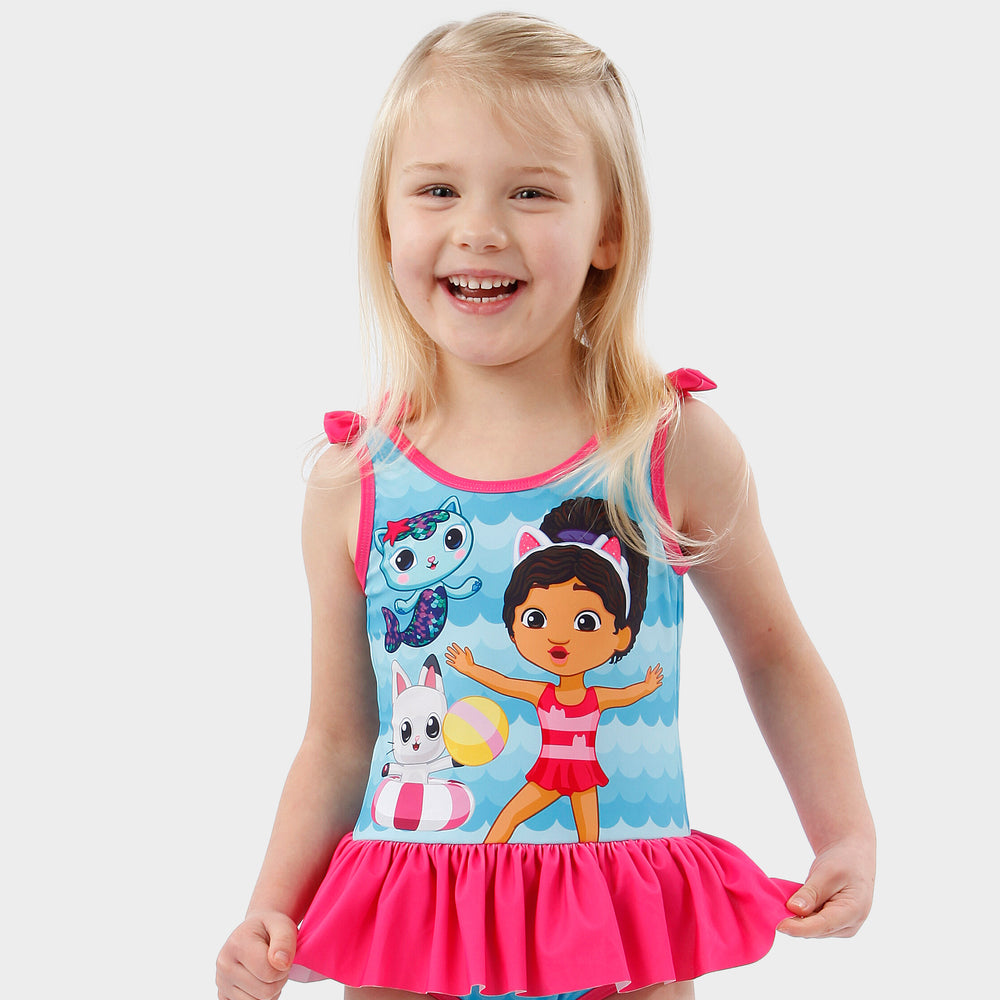 Gabby's Dollhouse Swimming Costume | Girls Swimwear | Character.com