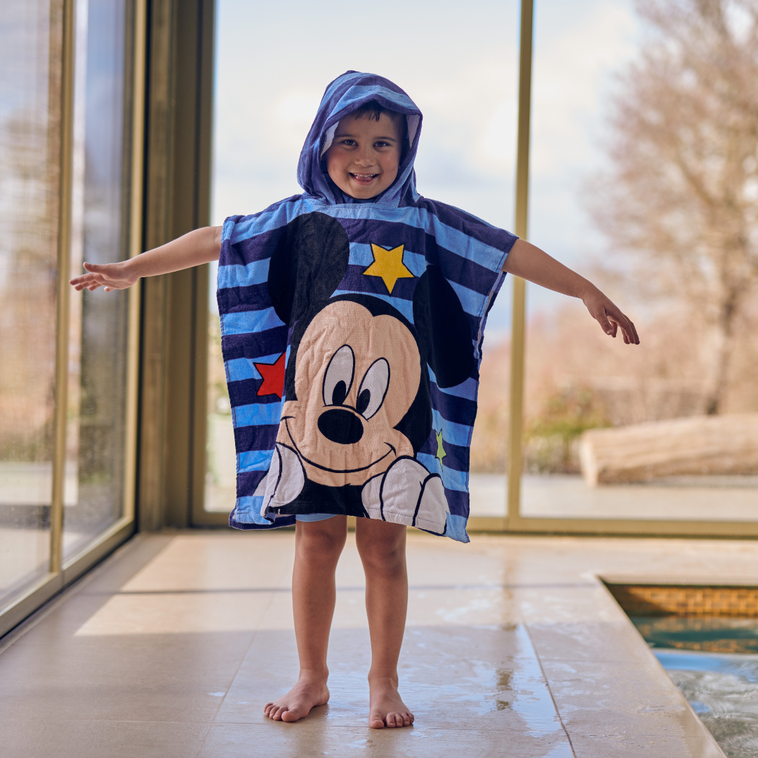 Mickey shops mouse poncho towel