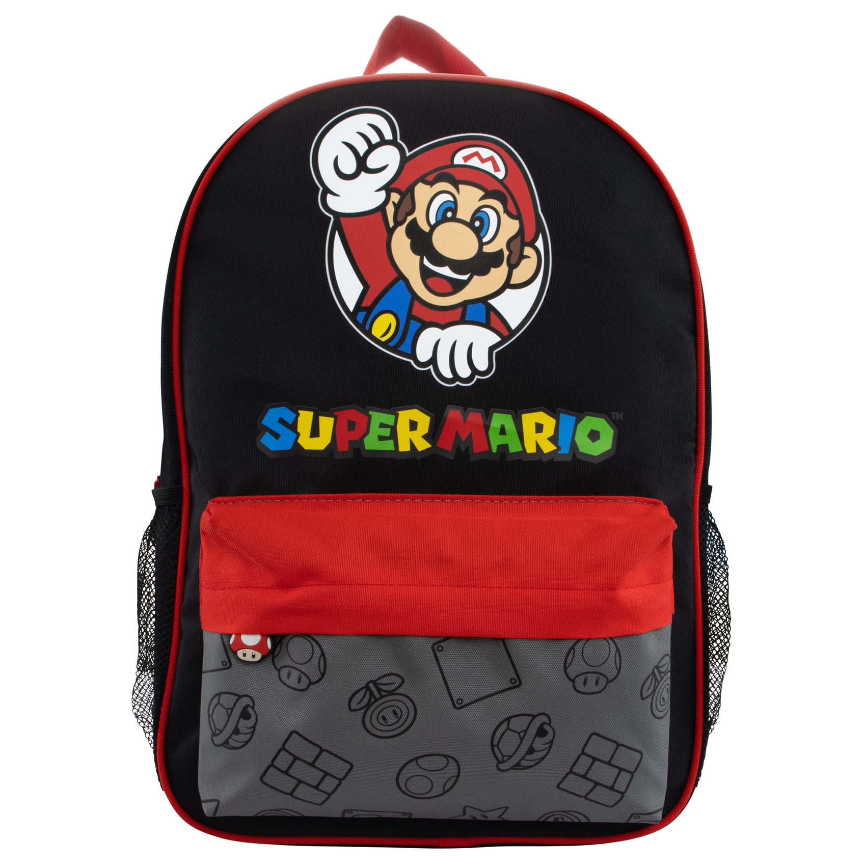 Super Mario Bros Backpack Gaming Schoolbag Kids Bag Character