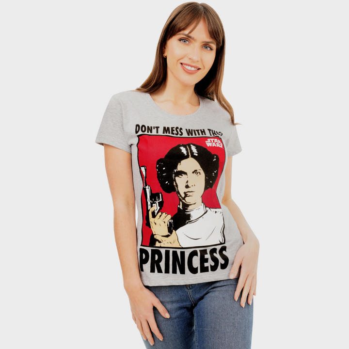 Womens Star Wars T-Shirt - Princess Leia