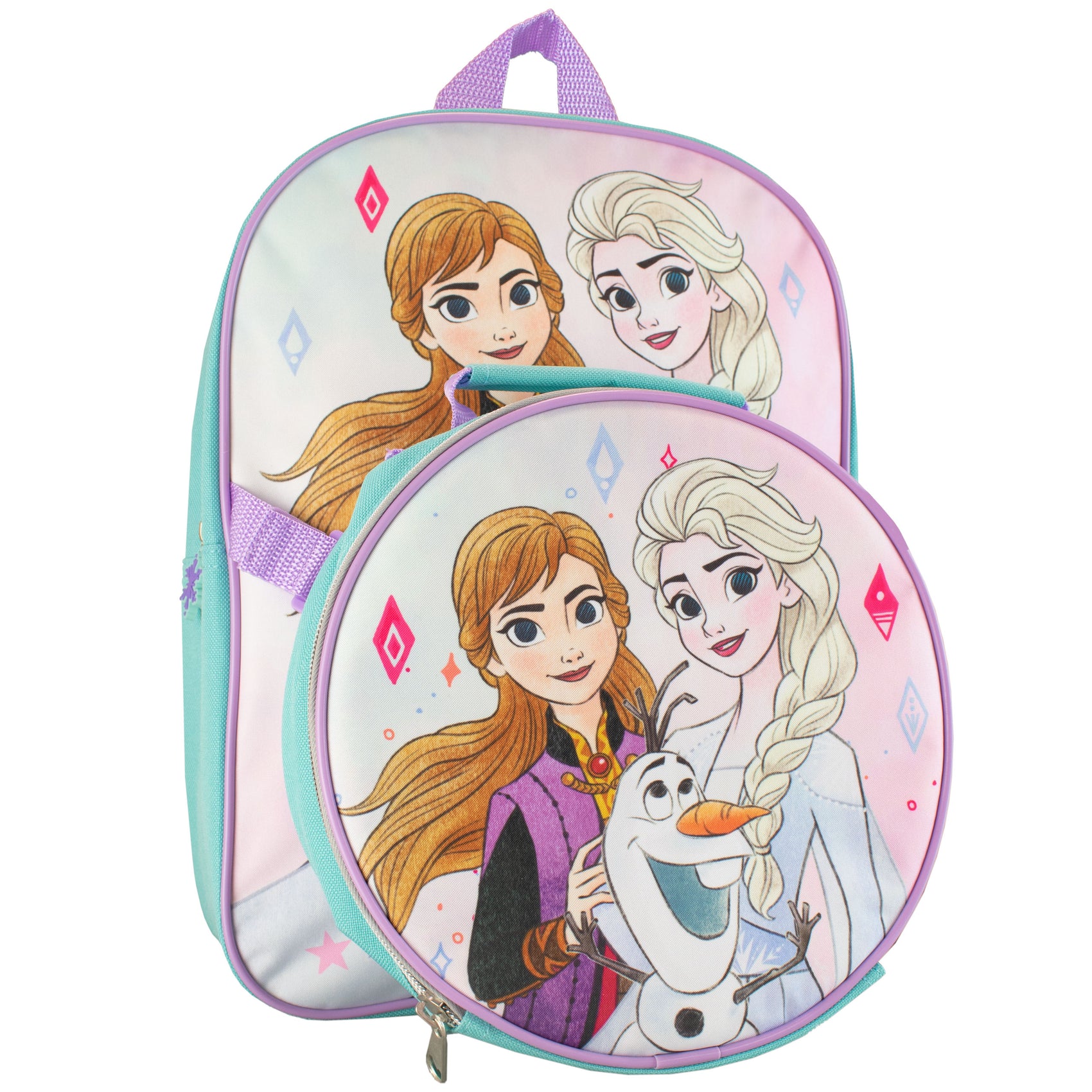 Disney Kids Backpack and Lunchbag Frozen Multicoloured