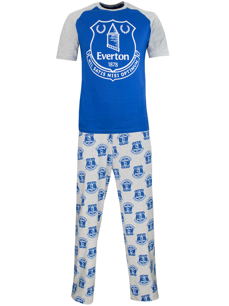 Buy Mens Everton FC Pajamas Character Official Merchandise