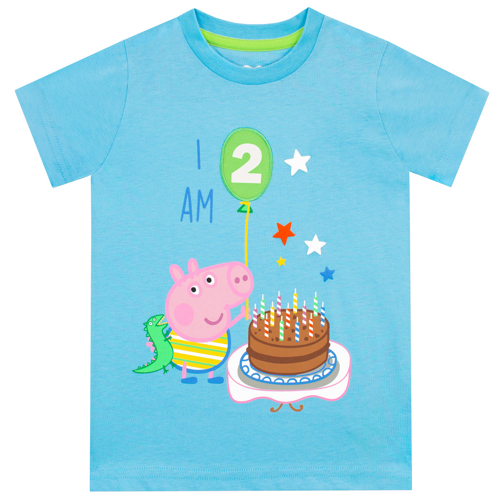 Boys peppa 2024 pig shirt