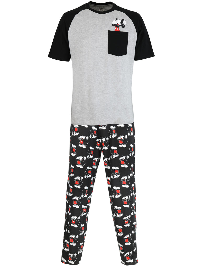 Mickey mouse mens discount pyjamas