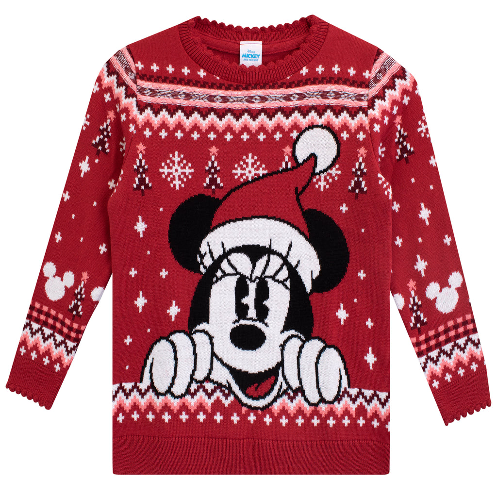 Buy Minnie Christmas Sweater Kids Official Character Merch