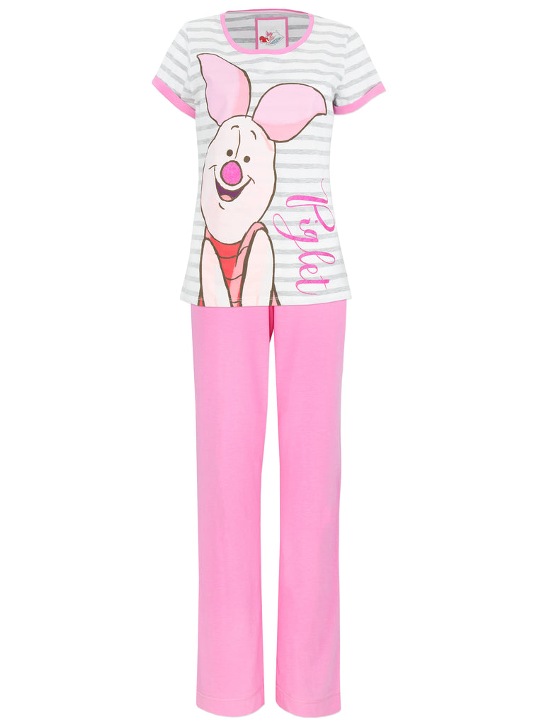 Womens Winnie the Pooh Pajamas Piglet Character