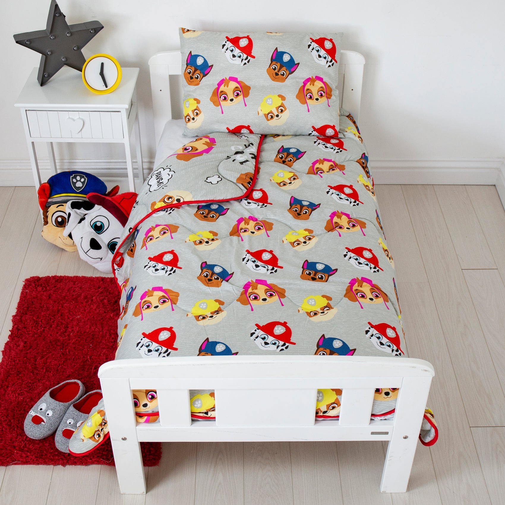 Paw Patrol Bedding Set Kids Official Character Merchandise