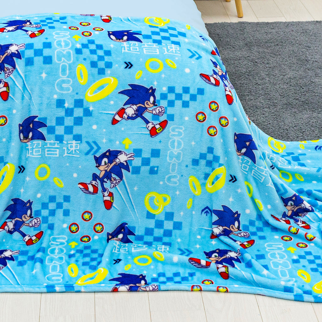 Sonic the discount hedgehog throw blanket