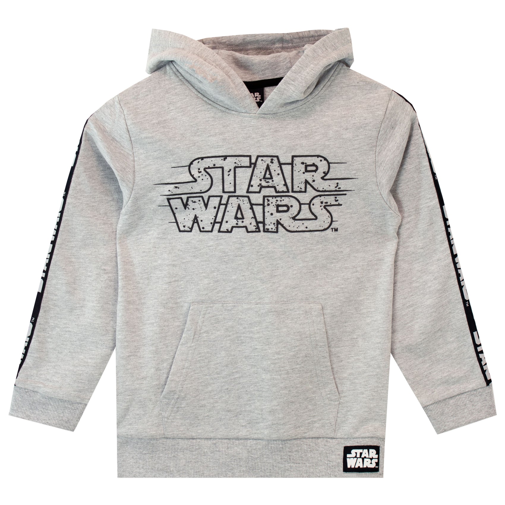 Kids Star Wars Hoodie Character Size 5 Gray